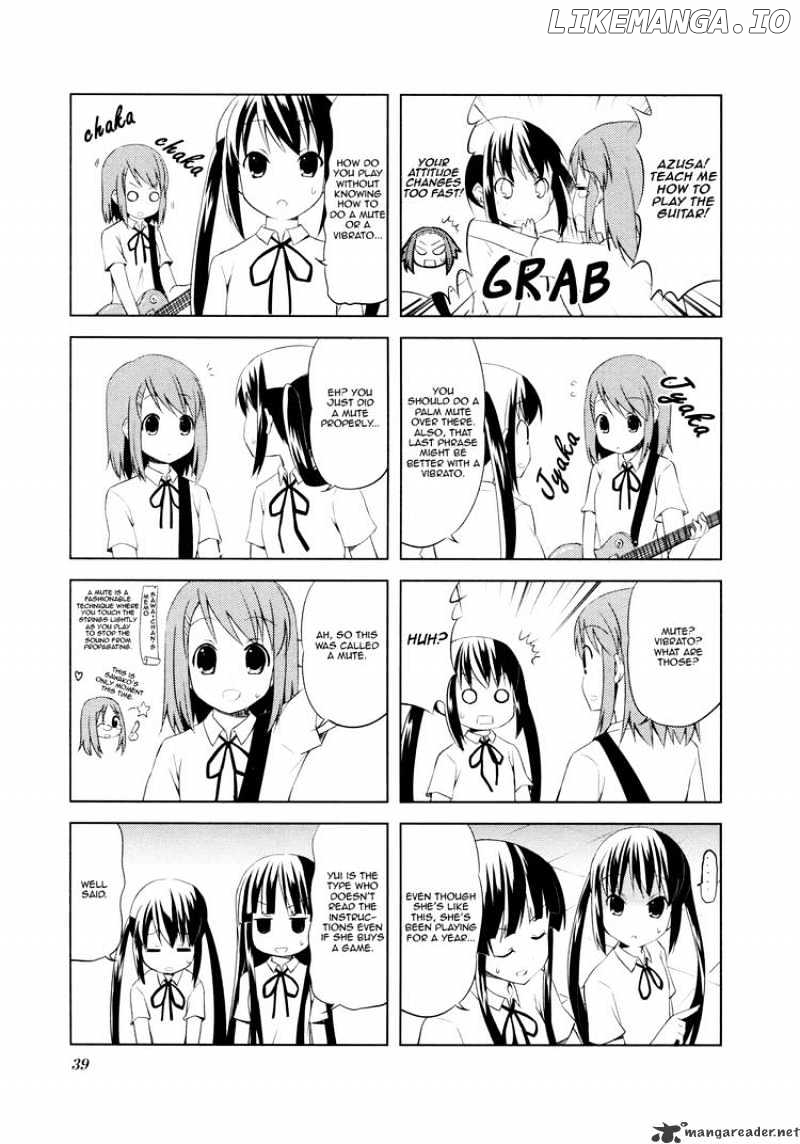 K-ON! chapter 18 - page 7