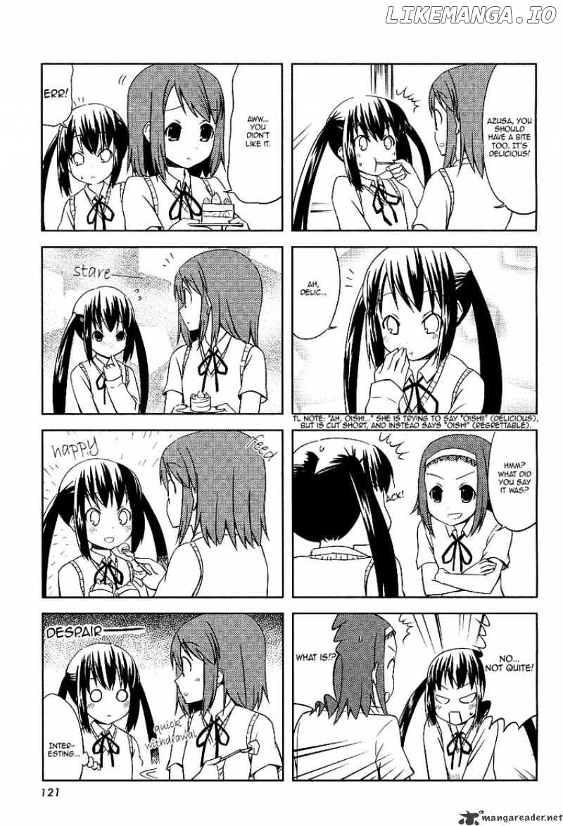 K-ON! chapter 17 - page 3