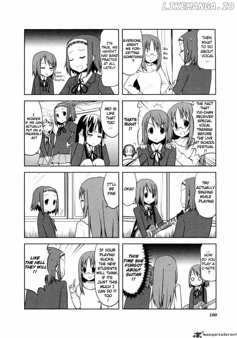 K-ON! chapter 11 - page 8