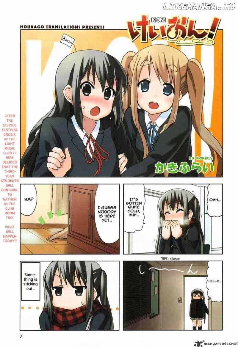 K-ON! chapter 44 - page 1