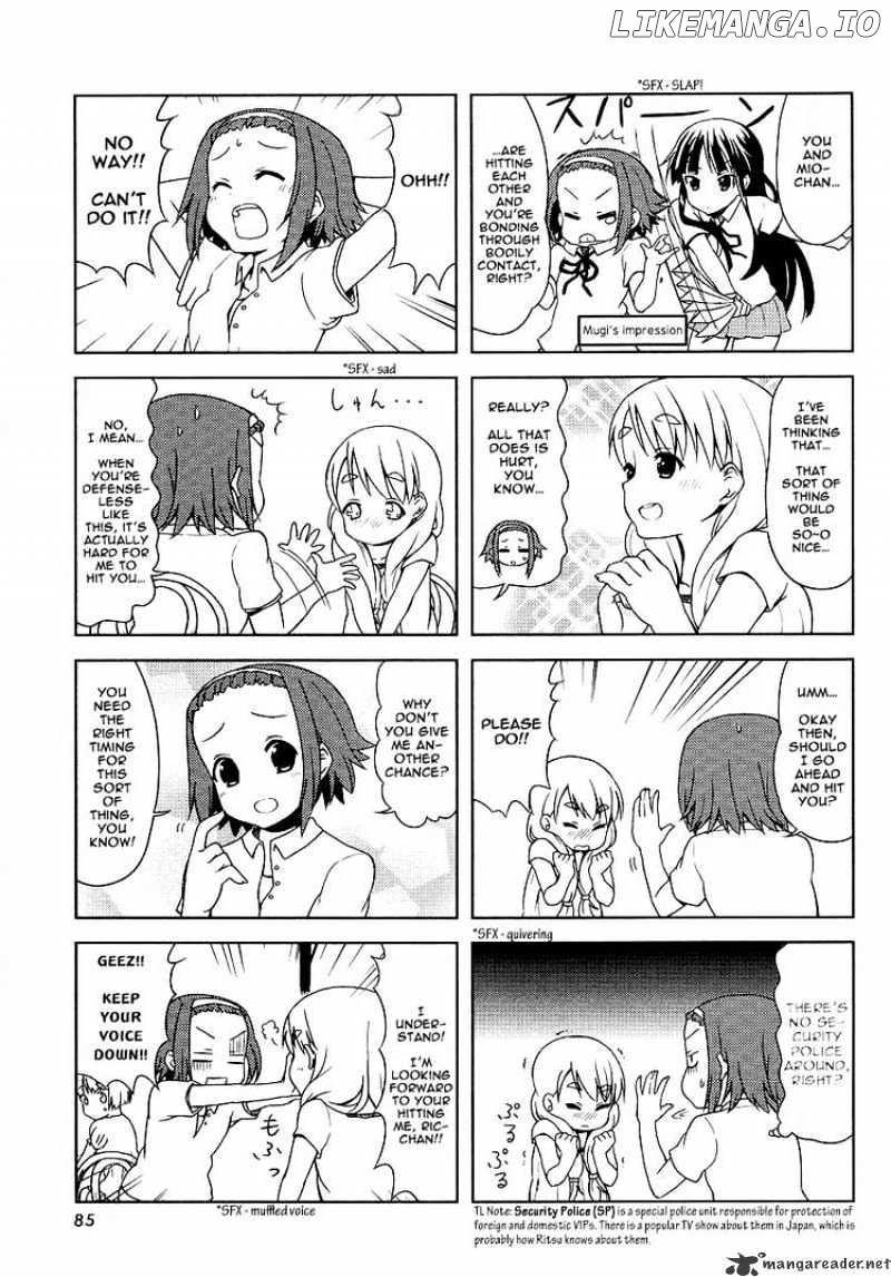 K-ON! chapter 37 - page 5