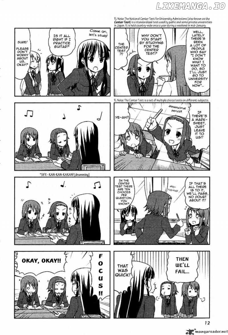 K-ON! chapter 43 - page 6