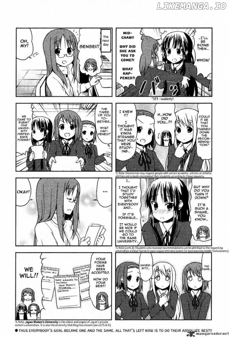 K-ON! chapter 43 - page 8