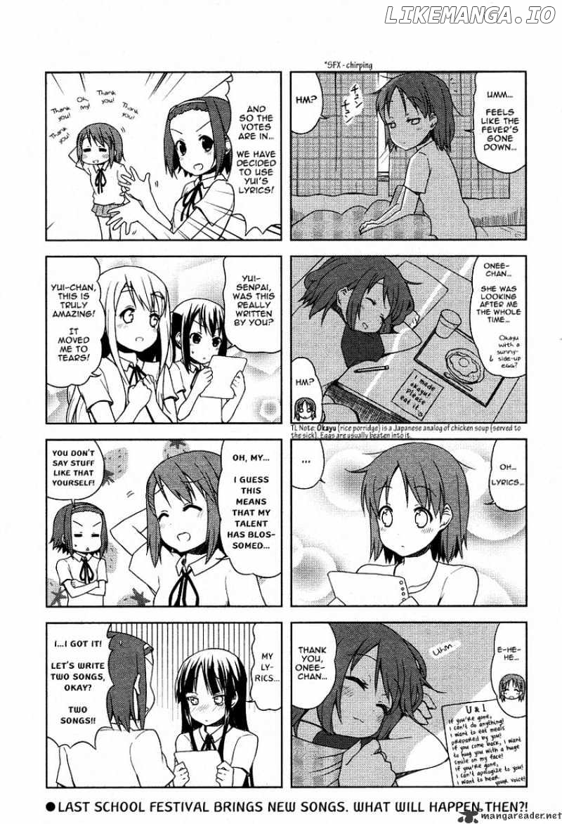 K-ON! chapter 40 - page 8