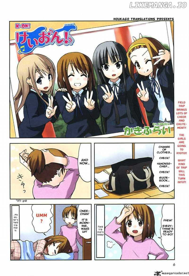 K-ON! chapter 34 - page 1