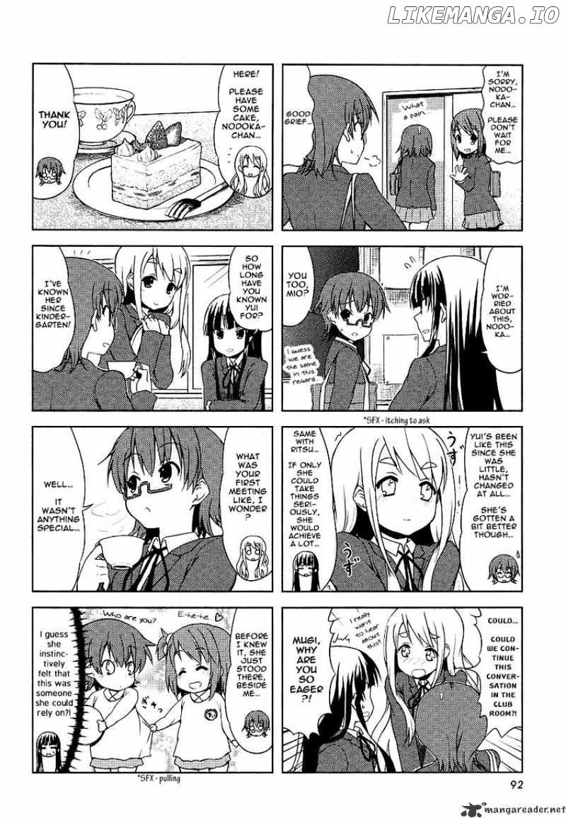 K-ON! chapter 33 - page 4