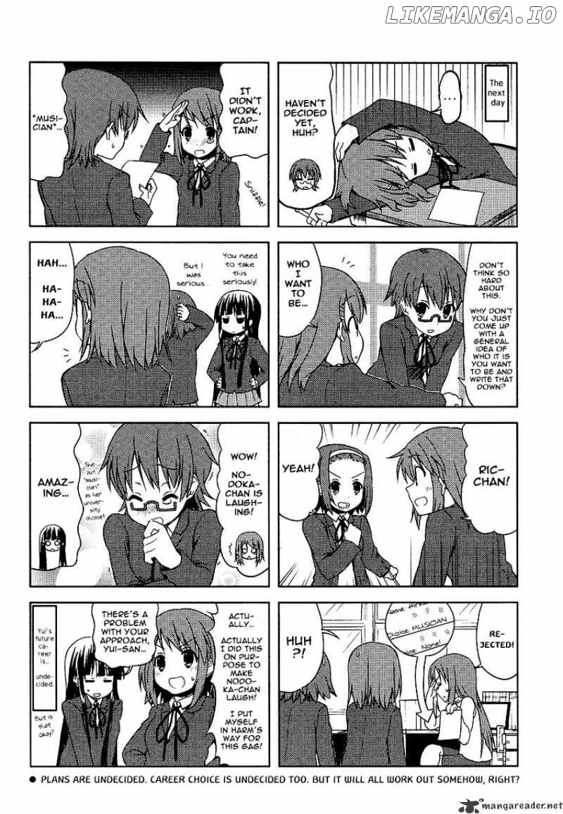 K-ON! chapter 33 - page 6