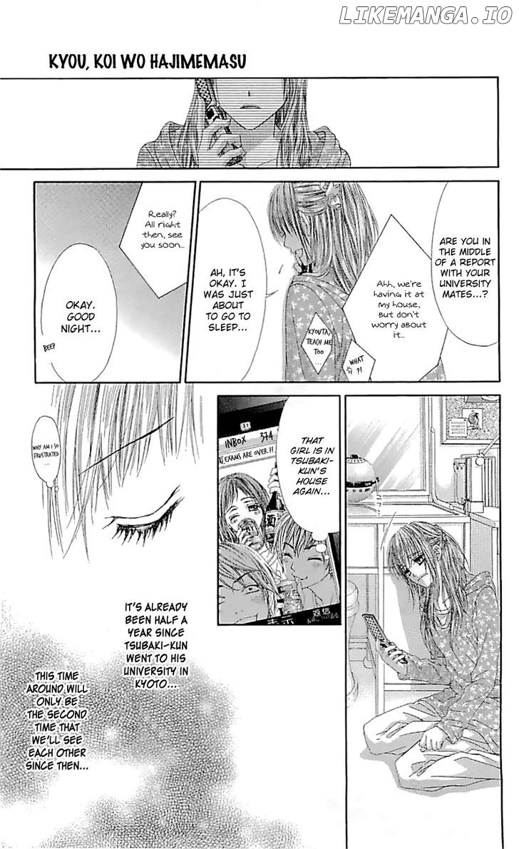 Kyou, Koi Wo Hajimemasu chapter 98 - page 12