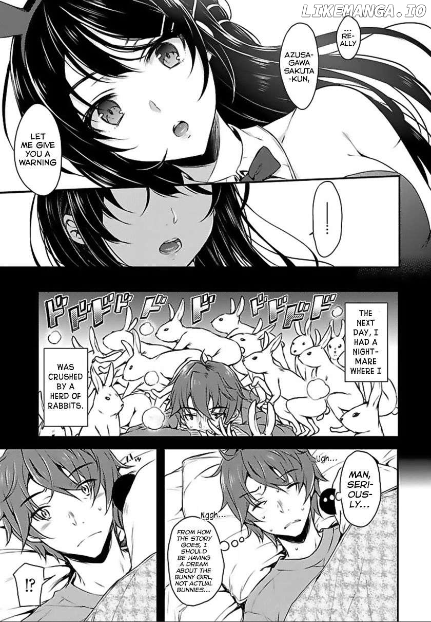 Rascal Does Not Dream of Bunny Girl Senpai Chapter 1 - page 10