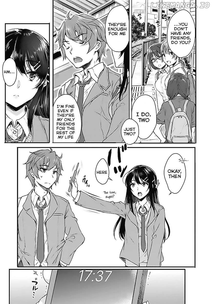 Rascal Does Not Dream of Bunny Girl Senpai Chapter 2 - page 10