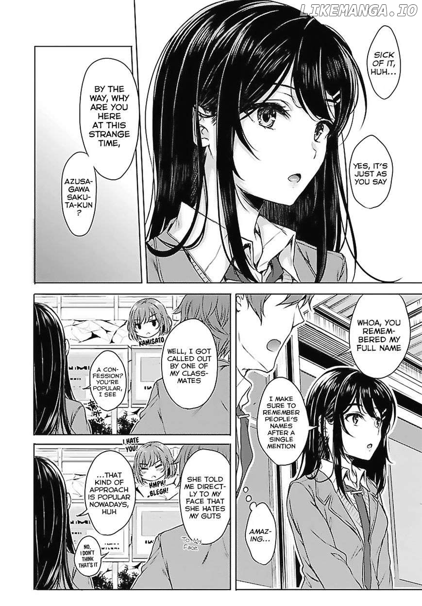 Rascal Does Not Dream of Bunny Girl Senpai Chapter 2 - page 7