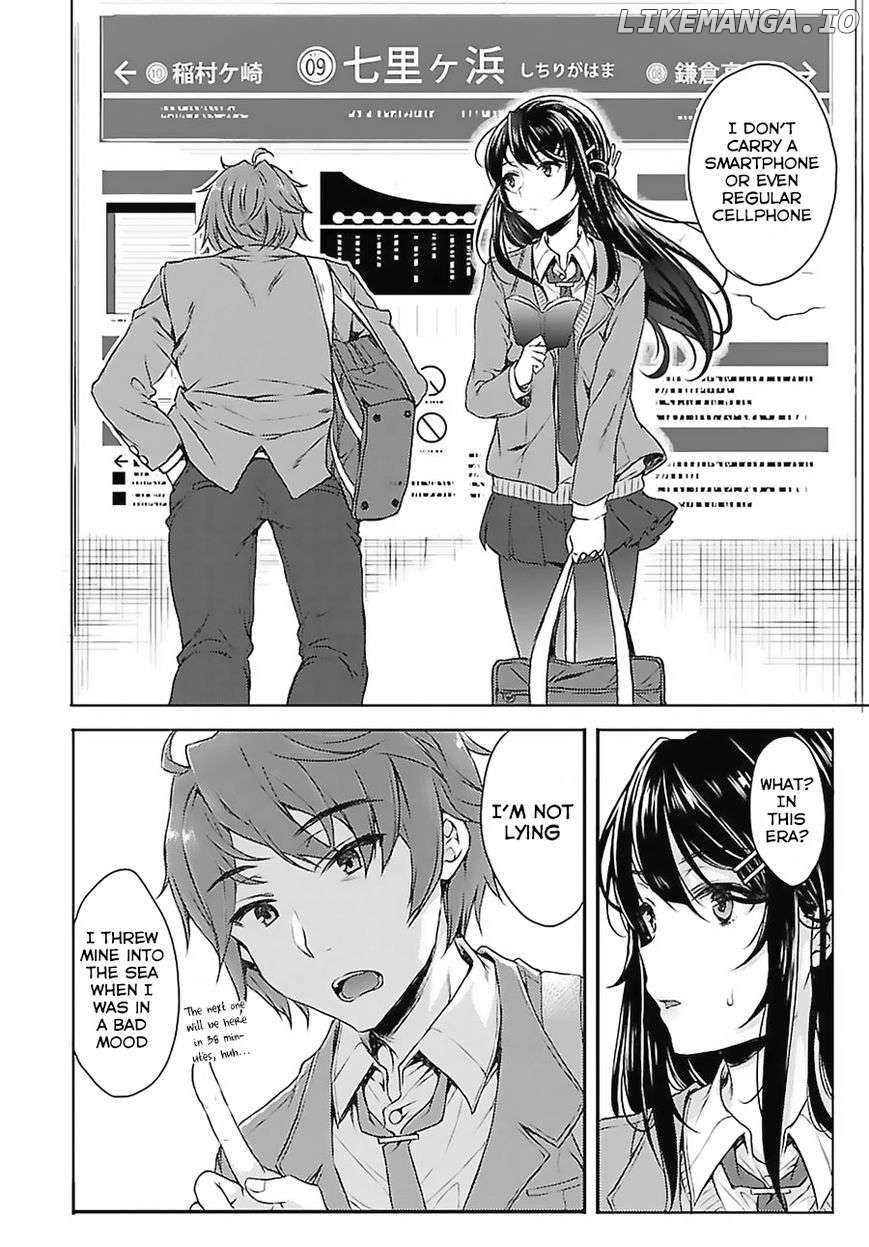 Rascal Does Not Dream of Bunny Girl Senpai Chapter 2 - page 9