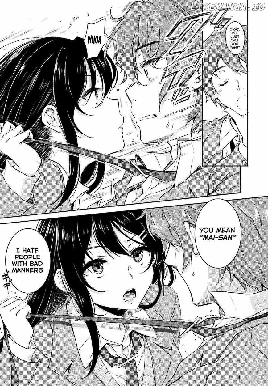 Rascal Does Not Dream of Bunny Girl Senpai Chapter 4 - page 6