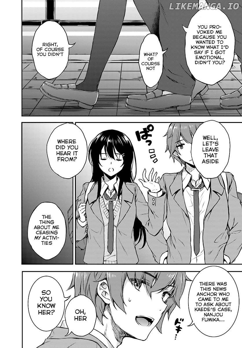 Rascal Does Not Dream of Bunny Girl Senpai Chapter 9 - page 12