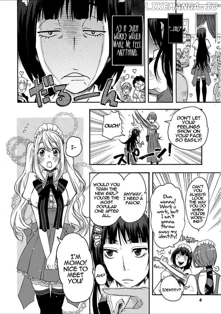 Momo to Botan to Yuri no Hana chapter 1 - page 4