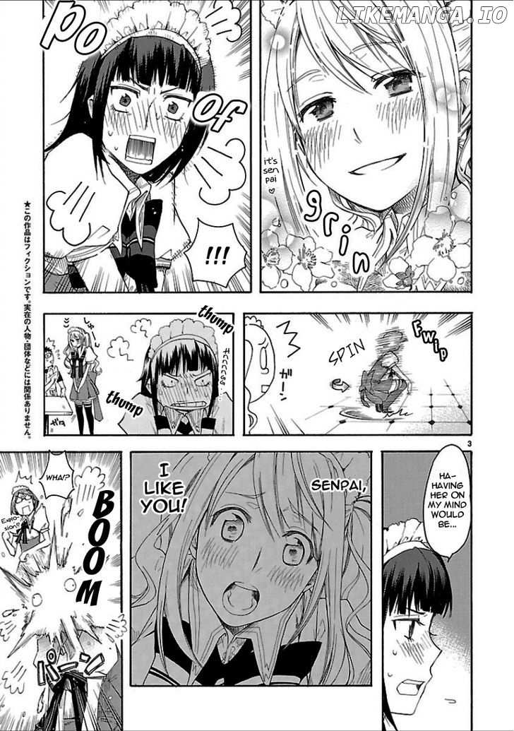 Momo to Botan to Yuri no Hana chapter 2 - page 3