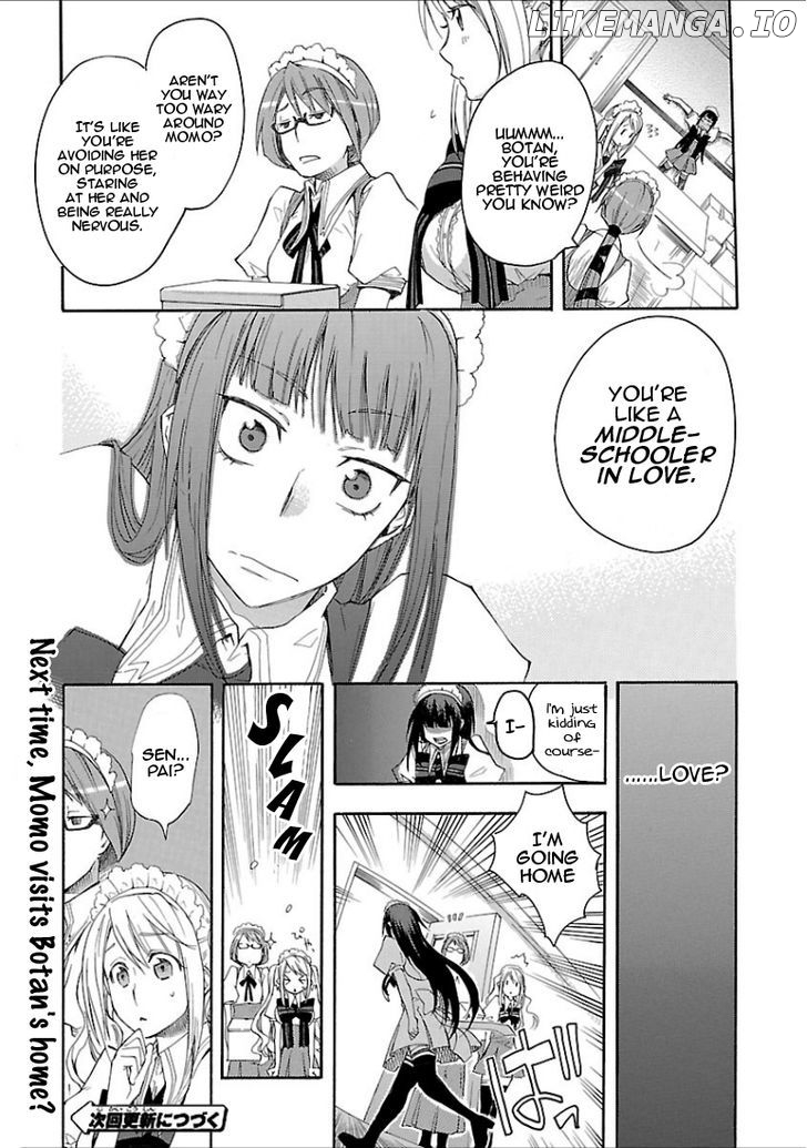 Momo to Botan to Yuri no Hana chapter 2 - page 6