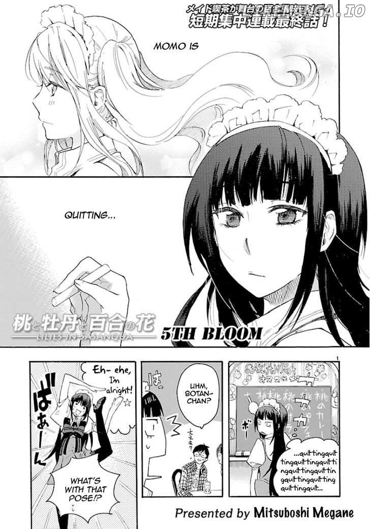 Momo to Botan to Yuri no Hana chapter 5 - page 1