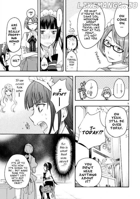 Momo to Botan to Yuri no Hana chapter 5 - page 5