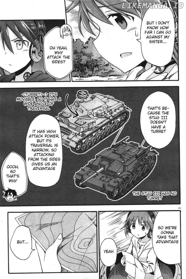 Girls & Panzer - Little Army chapter 5 - page 23