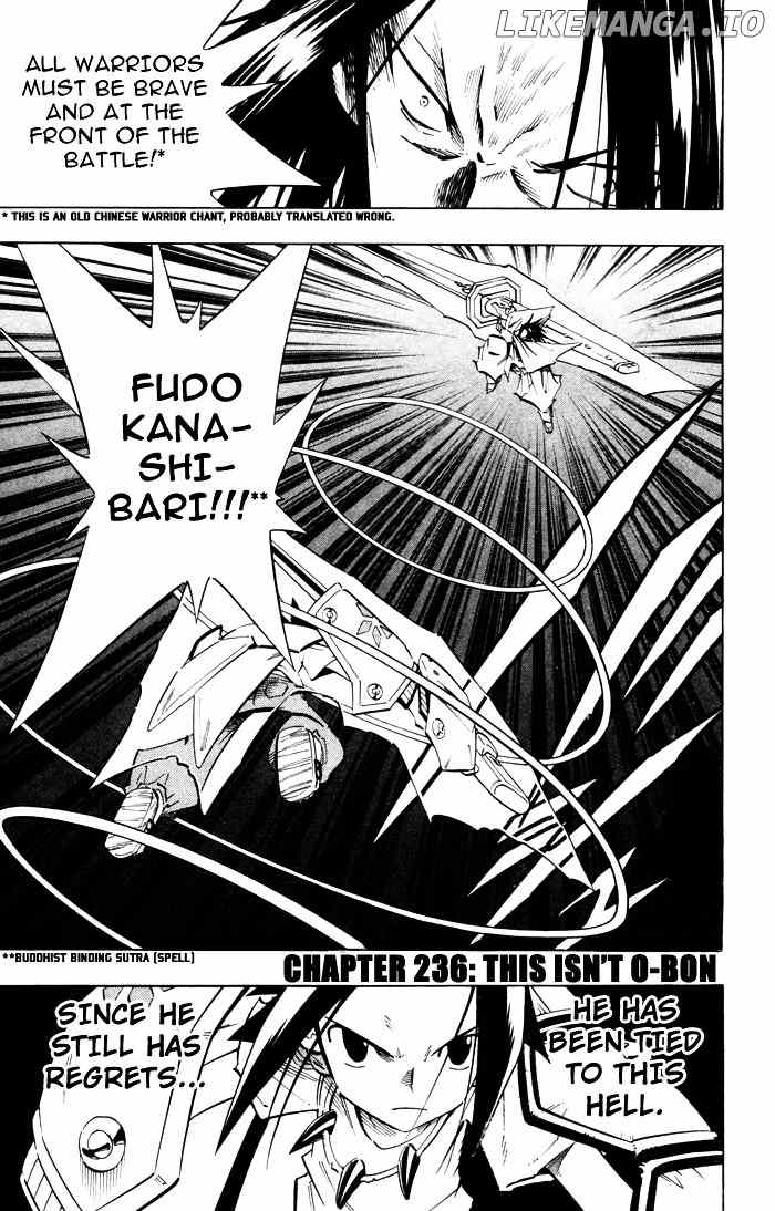 Shaman King Chapter 236 - page 1