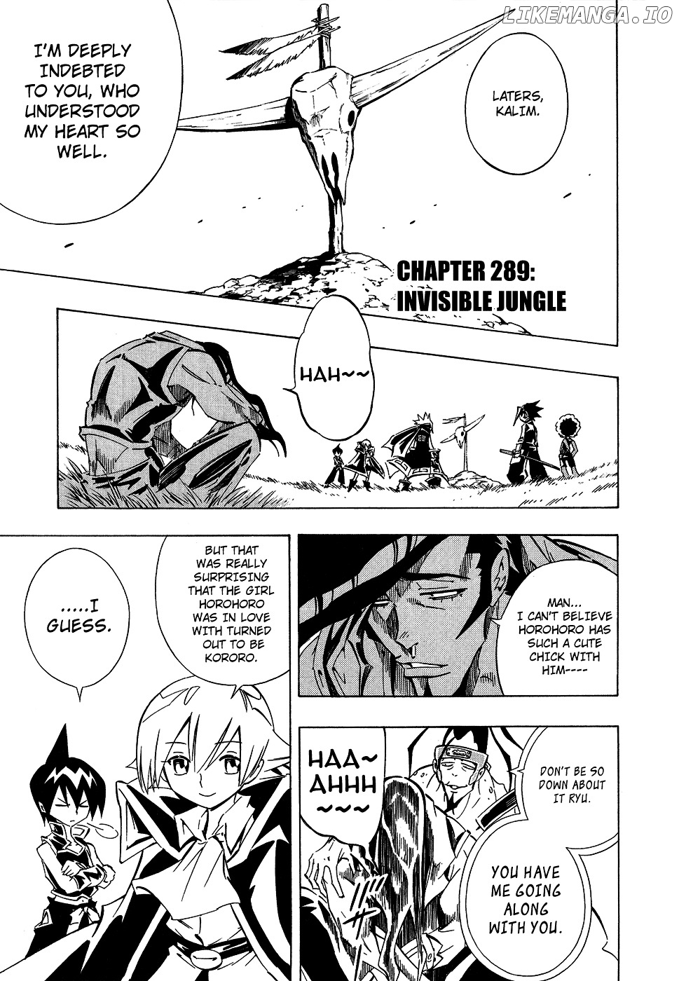 Shaman King Chapter 289 - page 2