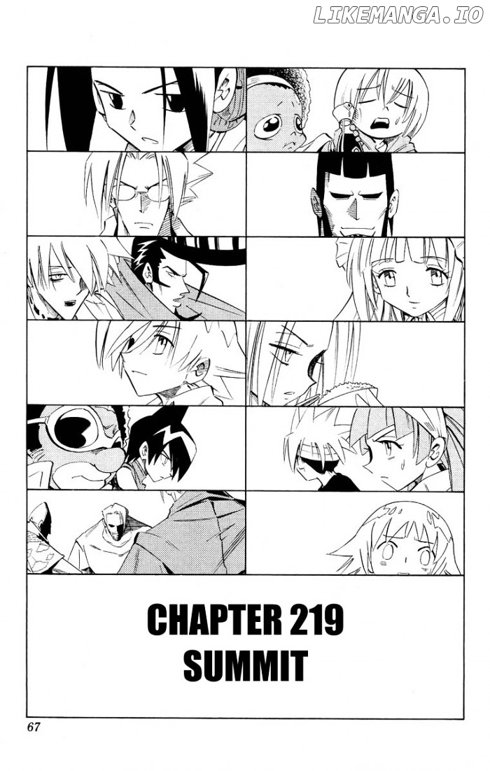 Shaman King Chapter 219 - page 3