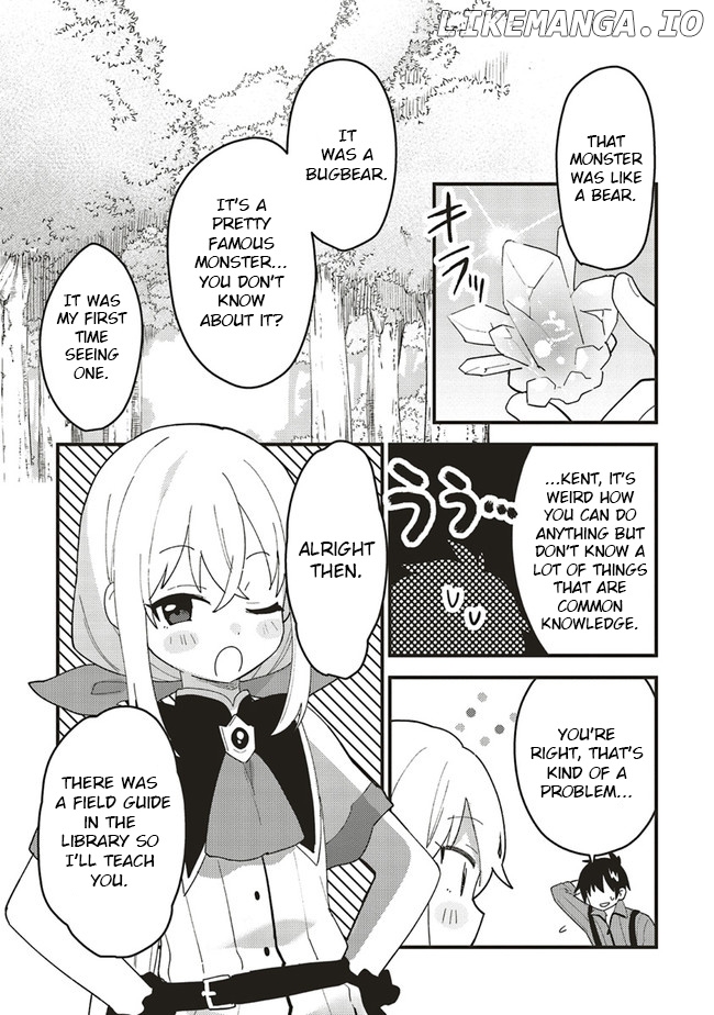 Tensei Kenja wa Musume to Kurasu chapter 4.2 - page 1