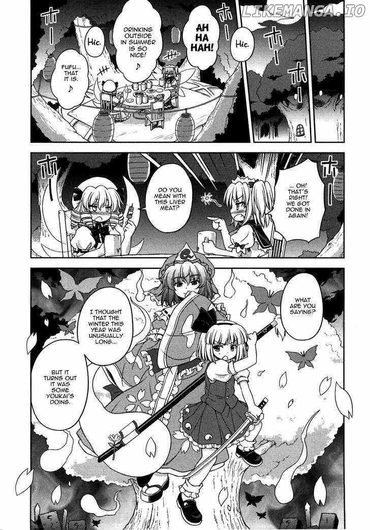 Touhou Sangetsusei: Strange and Bright Nature Deity chapter 8.5 - page 5