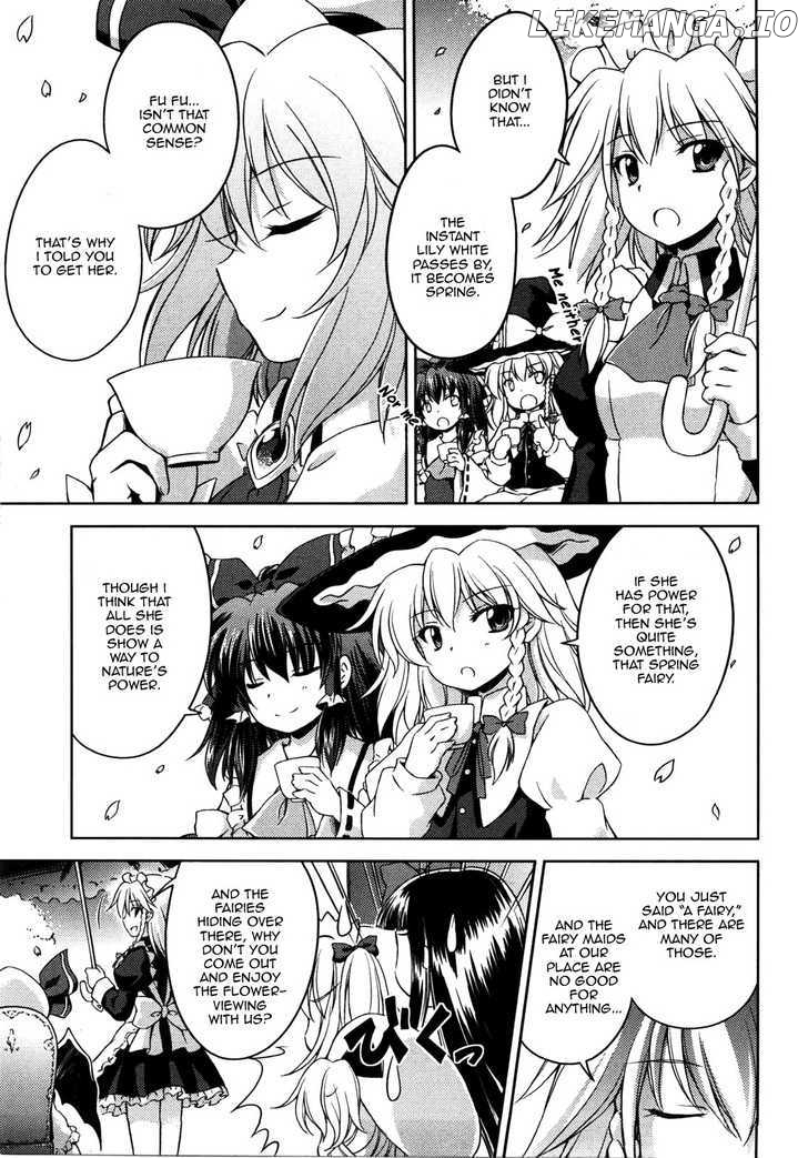 Touhou Sangetsusei: Strange and Bright Nature Deity chapter 8 - page 14