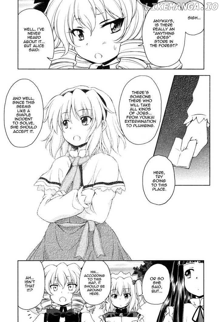 Touhou Sangetsusei: Strange and Bright Nature Deity chapter 9 - page 9