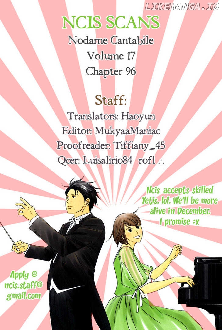 Nodame Cantabile chapter 96 - page 1