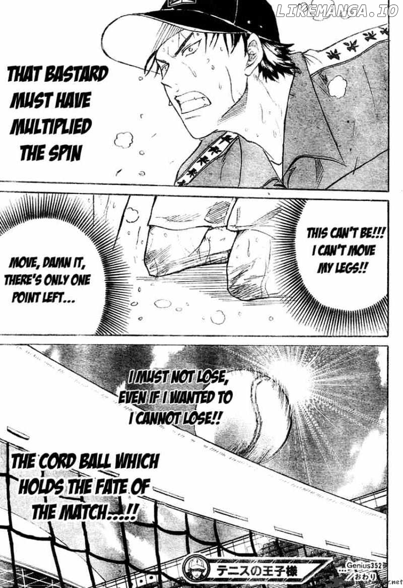 Prince of Tennis chapter 352 - page 15