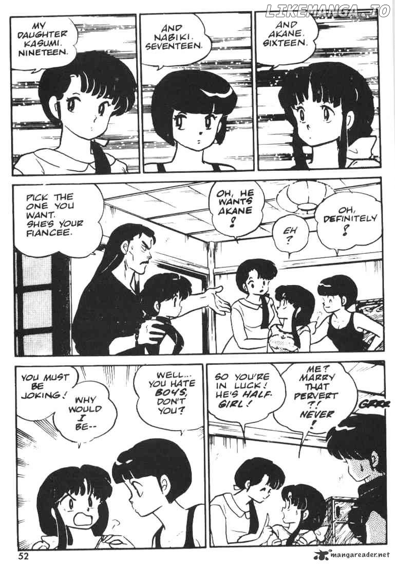 Ranma 1/2 chapter 1 - page 50