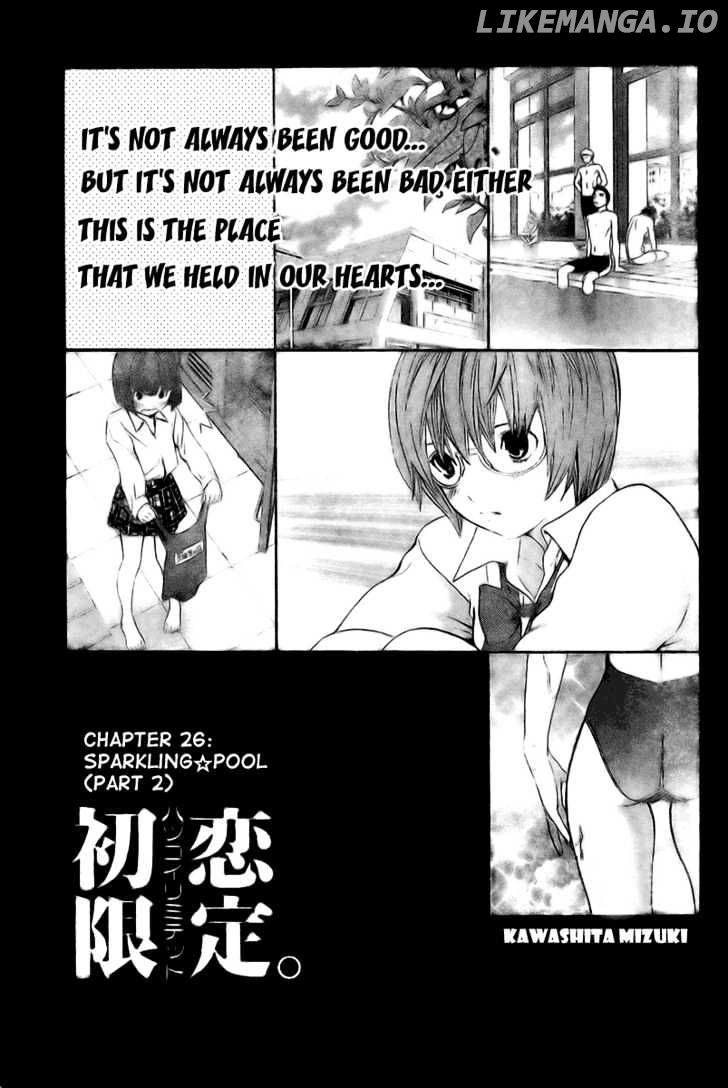 Hatsukoi Limited chapter 26 - page 1