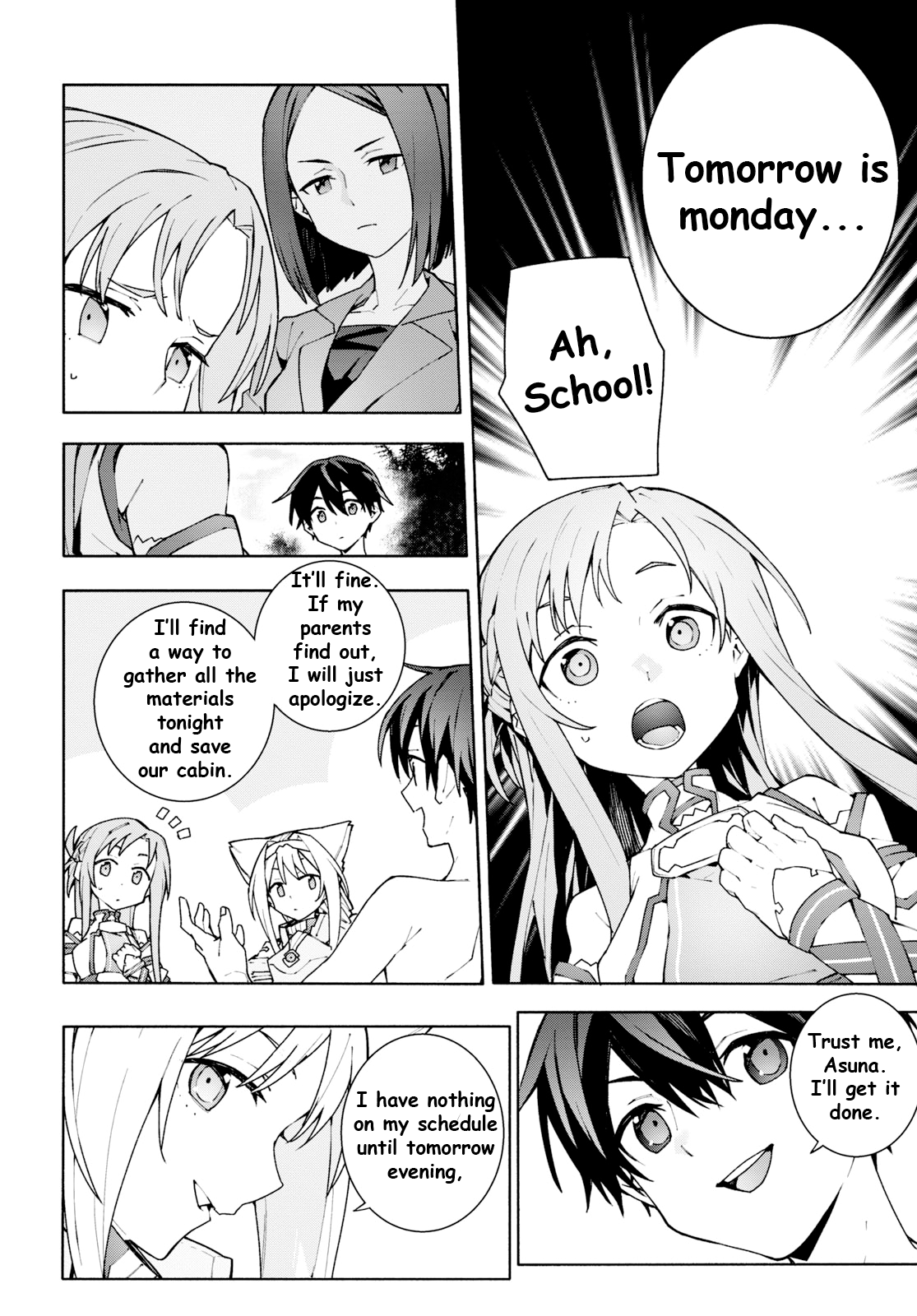 Sword Art Online Unital Ring chapter 3 - page 21