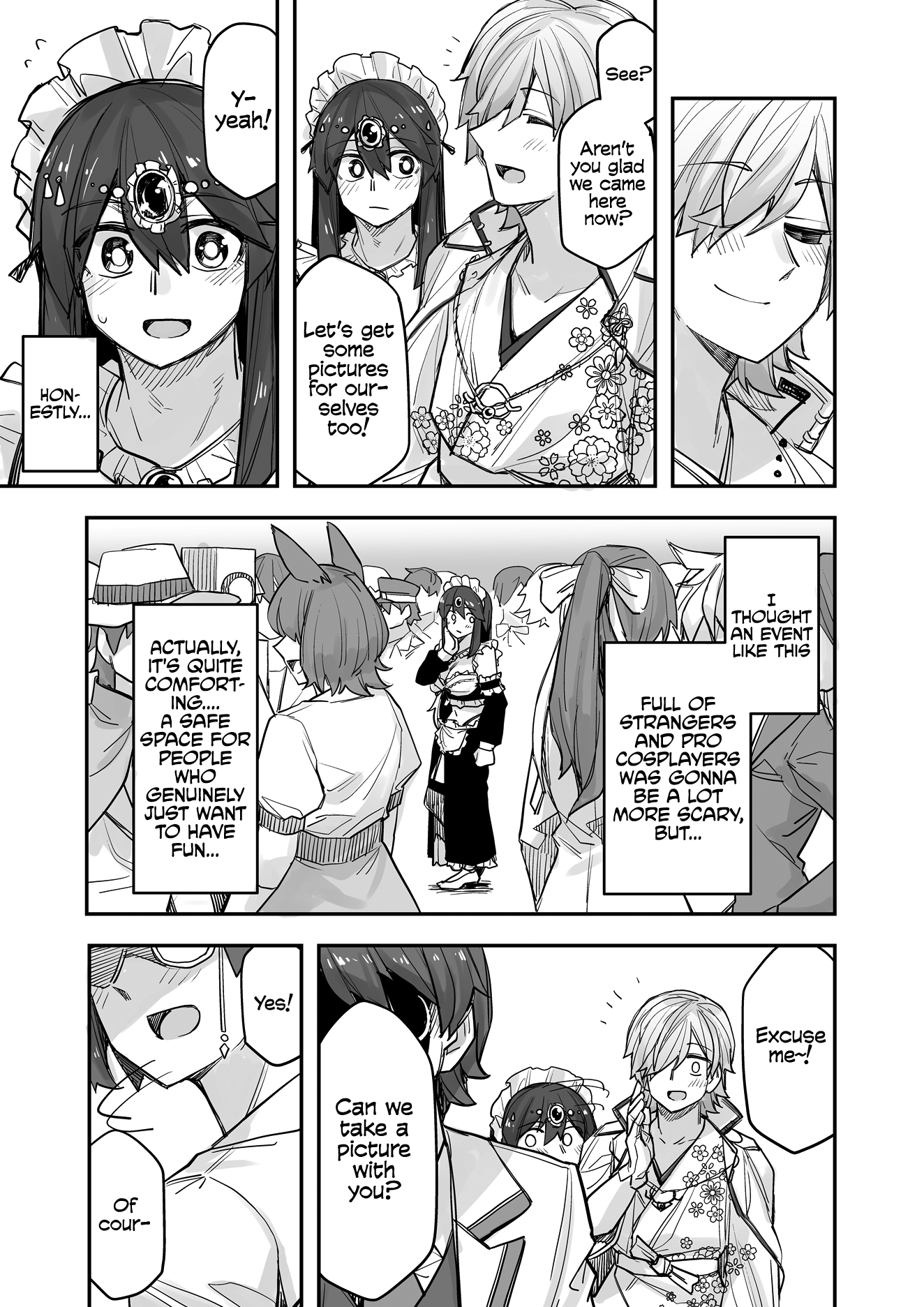 While Cross-Dressing, I Was Hit On By A Handsome Guy! chapter 91 - page 3