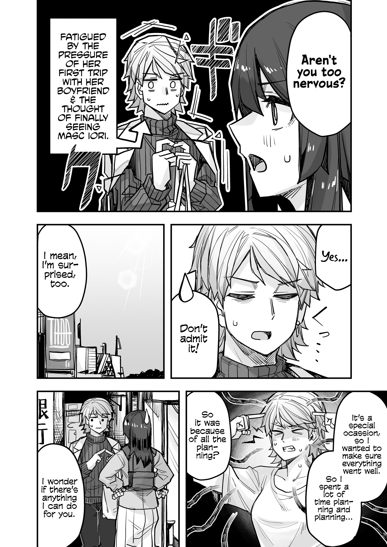 While Cross-Dressing, I Was Hit On By A Handsome Guy! chapter 80 - page 2