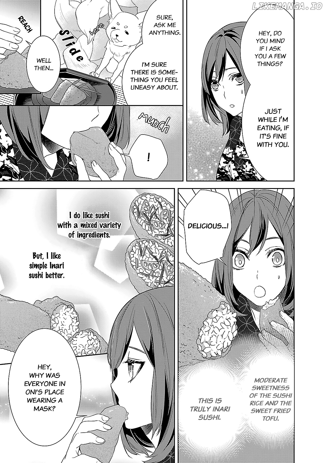 Kakuriyo no Yadomeshi: Ayakashi Oyado ni Yomeiri Shimasu. chapter 3 - page 15