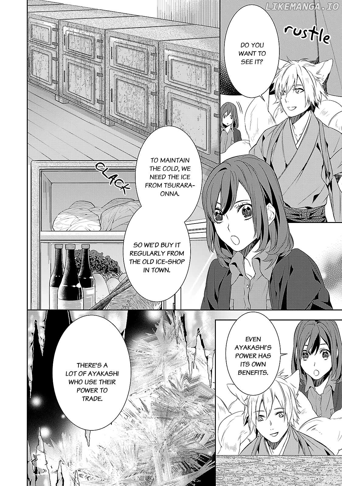 Kakuriyo no Yadomeshi: Ayakashi Oyado ni Yomeiri Shimasu. chapter 4 - page 29