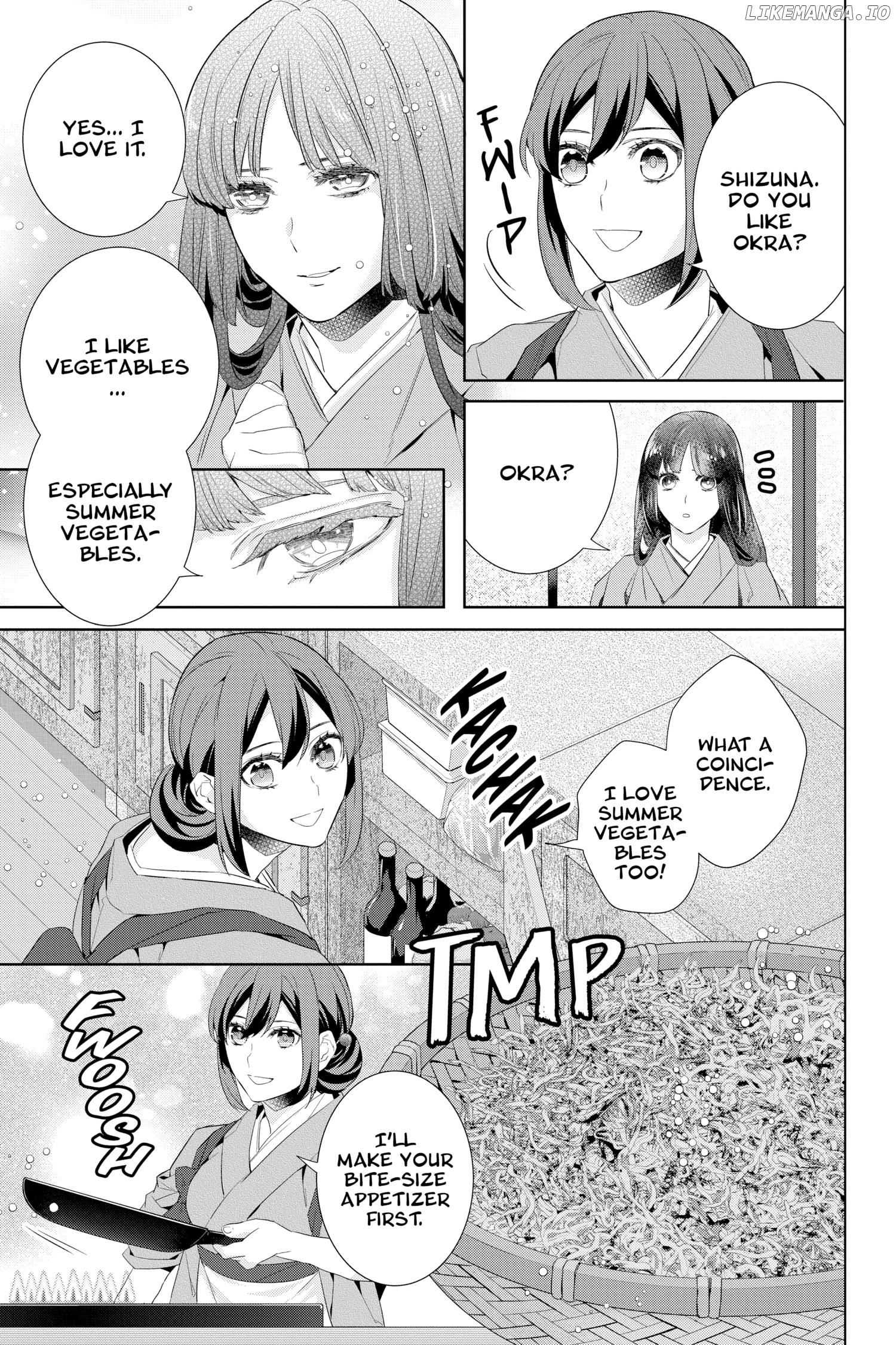 Kakuriyo no Yadomeshi: Ayakashi Oyado ni Yomeiri Shimasu. chapter 41 - page 13