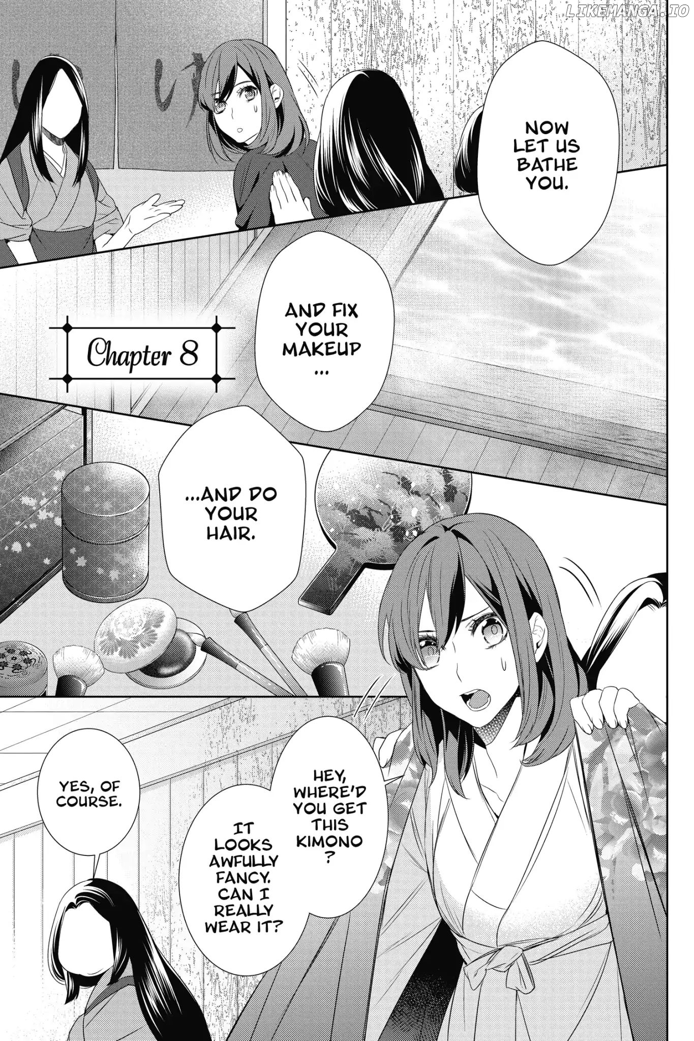 Kakuriyo no Yadomeshi: Ayakashi Oyado ni Yomeiri Shimasu. chapter 8 - page 1