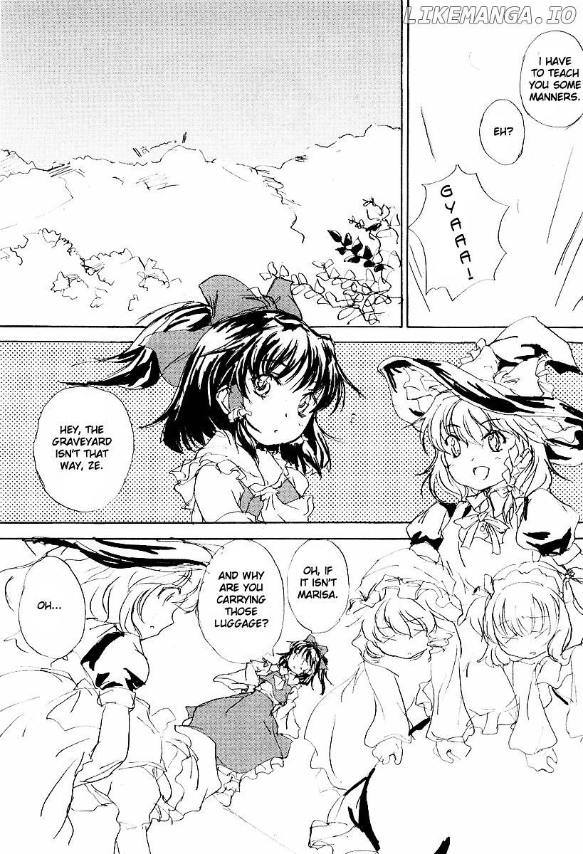 Touhou Sangetsusei ~ Eastern and Little Nature Deity chapter 2 - page 12