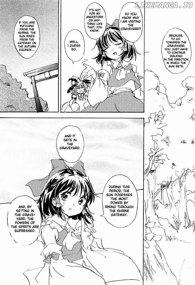 Touhou Sangetsusei ~ Eastern and Little Nature Deity chapter 2 - page 14