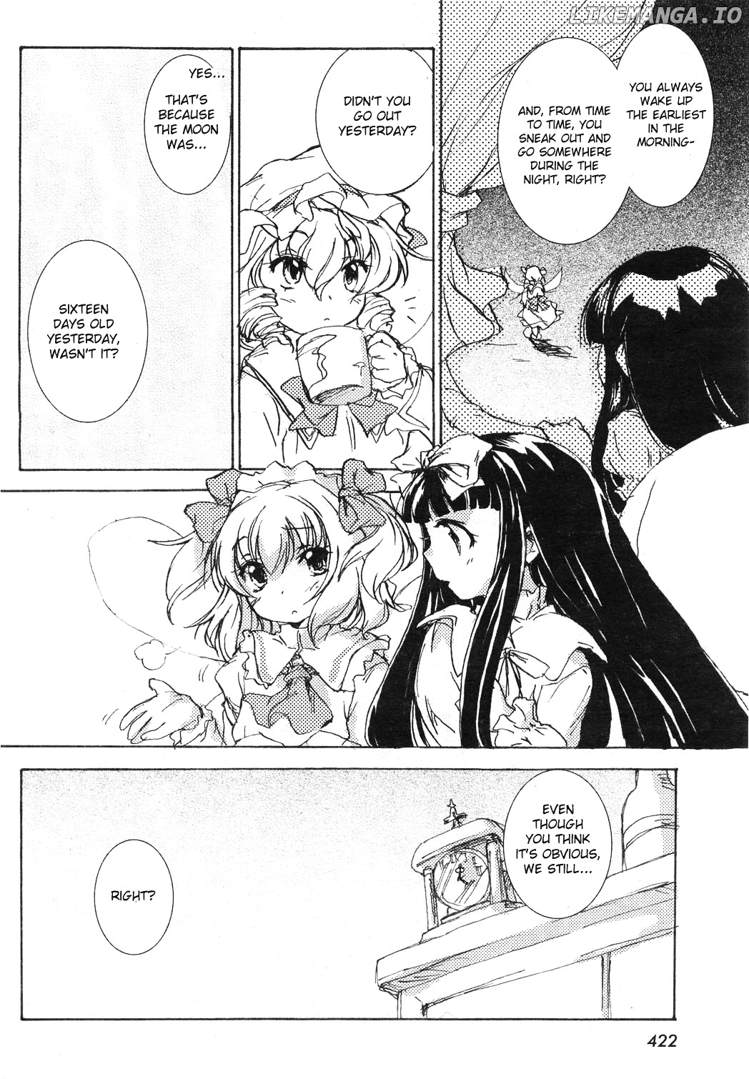 Touhou Sangetsusei ~ Eastern and Little Nature Deity chapter 3 - page 6