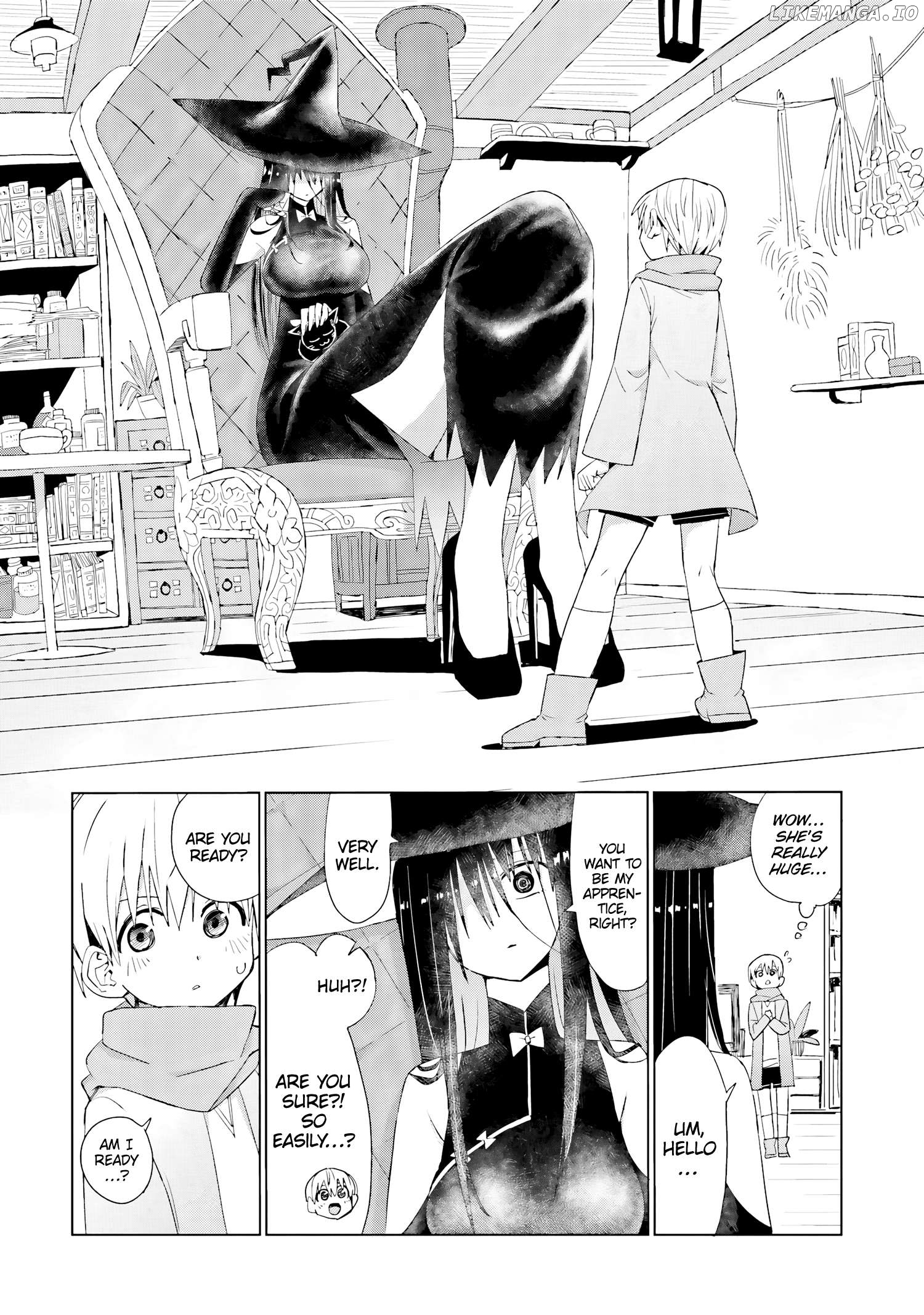 Mahou to Boku to Dekkai Shishou Chapter 2 - page 3