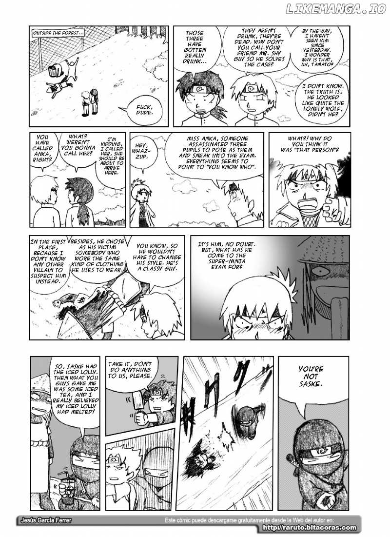 Raruto chapter 8 - page 14