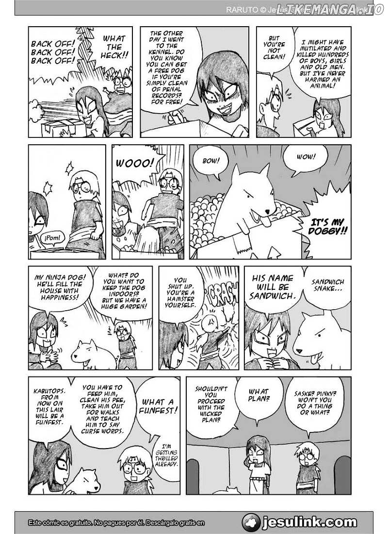 Raruto chapter 29 - page 5