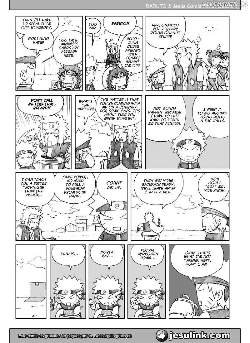 Raruto chapter 23 - page 14