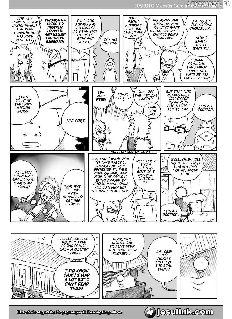 Raruto chapter 23 - page 5